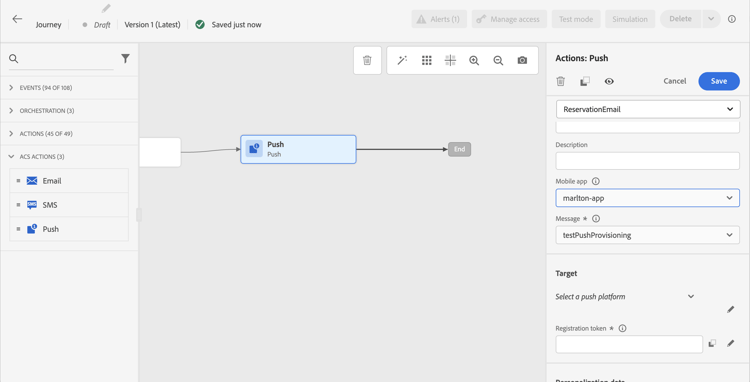 Erweiterter Ausdruckseditor für die Campaign Standard-Parameterzuordnung