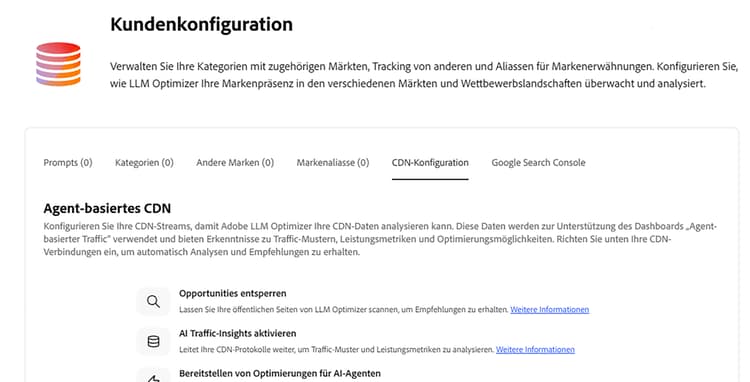 CDN-Einrichtung: Integrieren