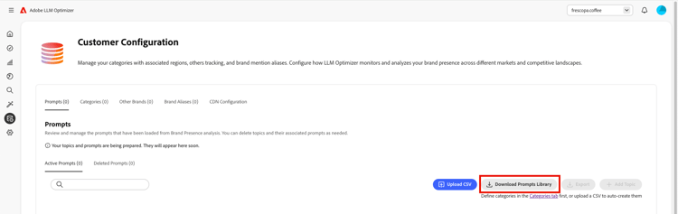 Industry Prompt Library Download
