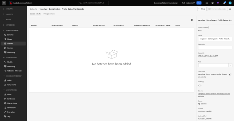 Datenaufnahme