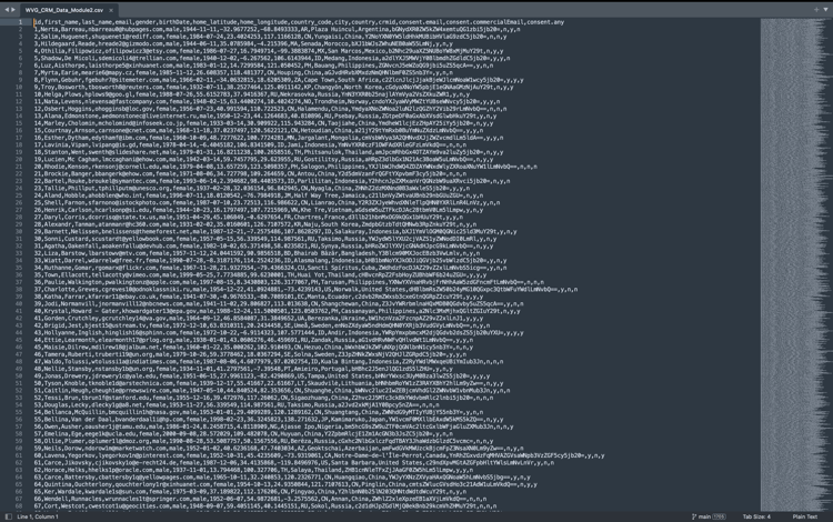 Datenaufnahme