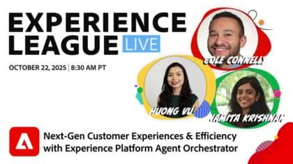 Kundenerlebnisse der nächsten Generation und Effizienz mit Adobe Experience Platform Agent Orchestrator