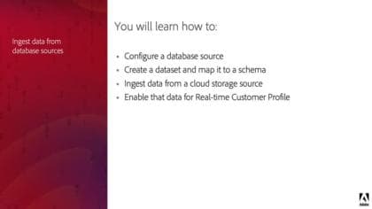 Aufnehmen von Daten über einen Datenbank-Quell-Connector