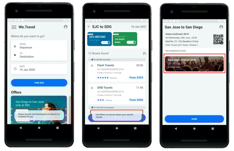 We.Travel App endgültig