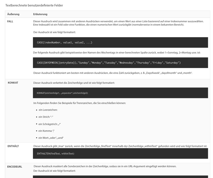 Setups des Ressourcen-Managements auf einer Seite