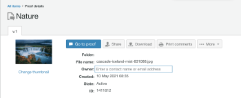 User profile typeahead