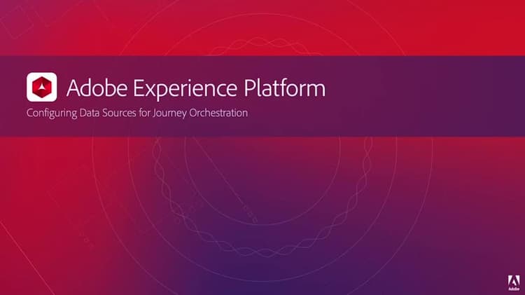 Datenquellen für Adobe Journey Orchestration konfigurieren