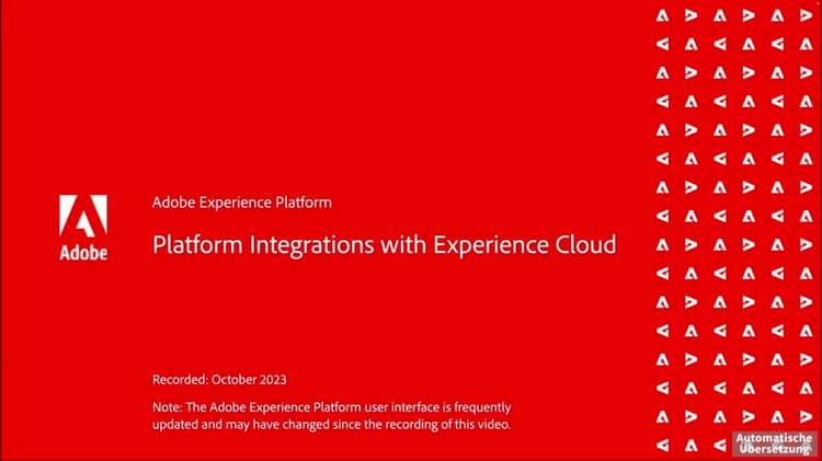 Integrationen mit Experience Cloud-Applikationen