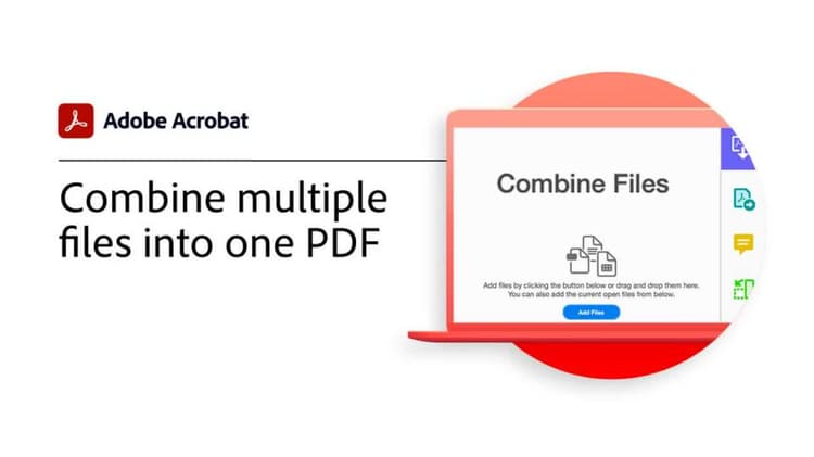 Combine Files auf einer einzigen PDF