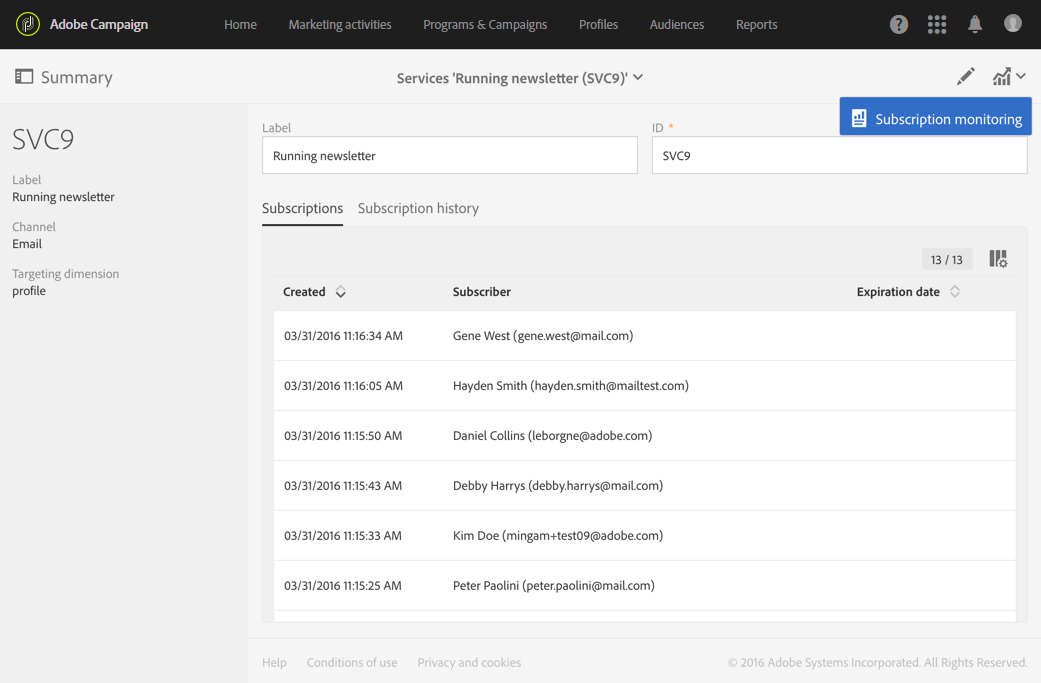 adobe subscription price