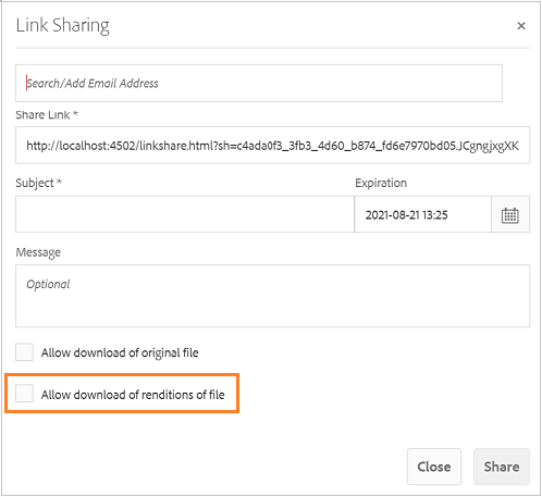 選項，僅允許下載原始資產，僅允許格式副本，或同時允許