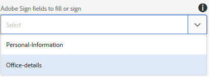 Utilisation du0027Adobe Sign dans un formulaire adaptatif  Adobe 