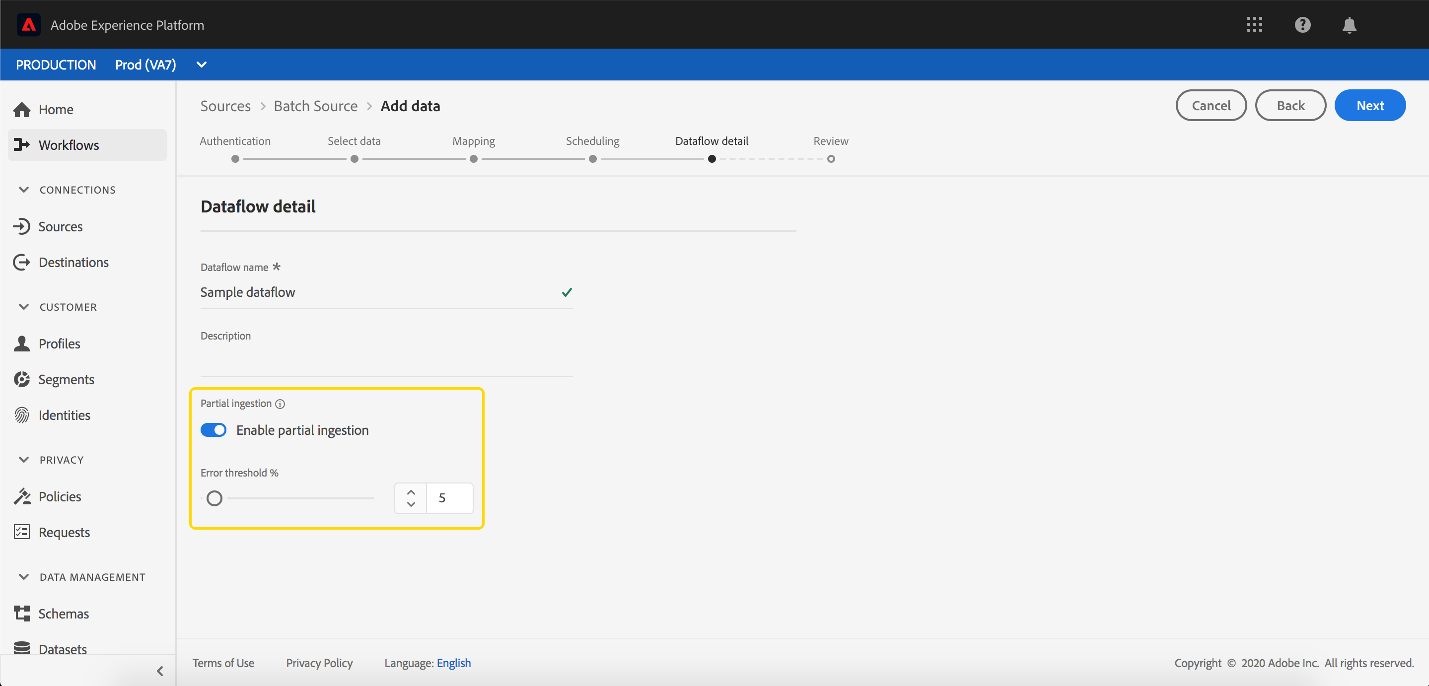 Partial Batch Ingestion Overview | Adobe Experience Platform