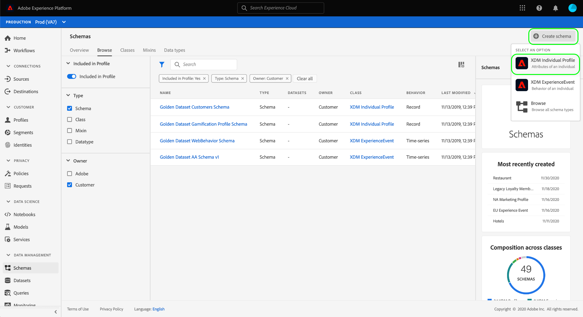 Create Datasets for Capturing IAB TCF 2.0 Consent Data | Adobe ...