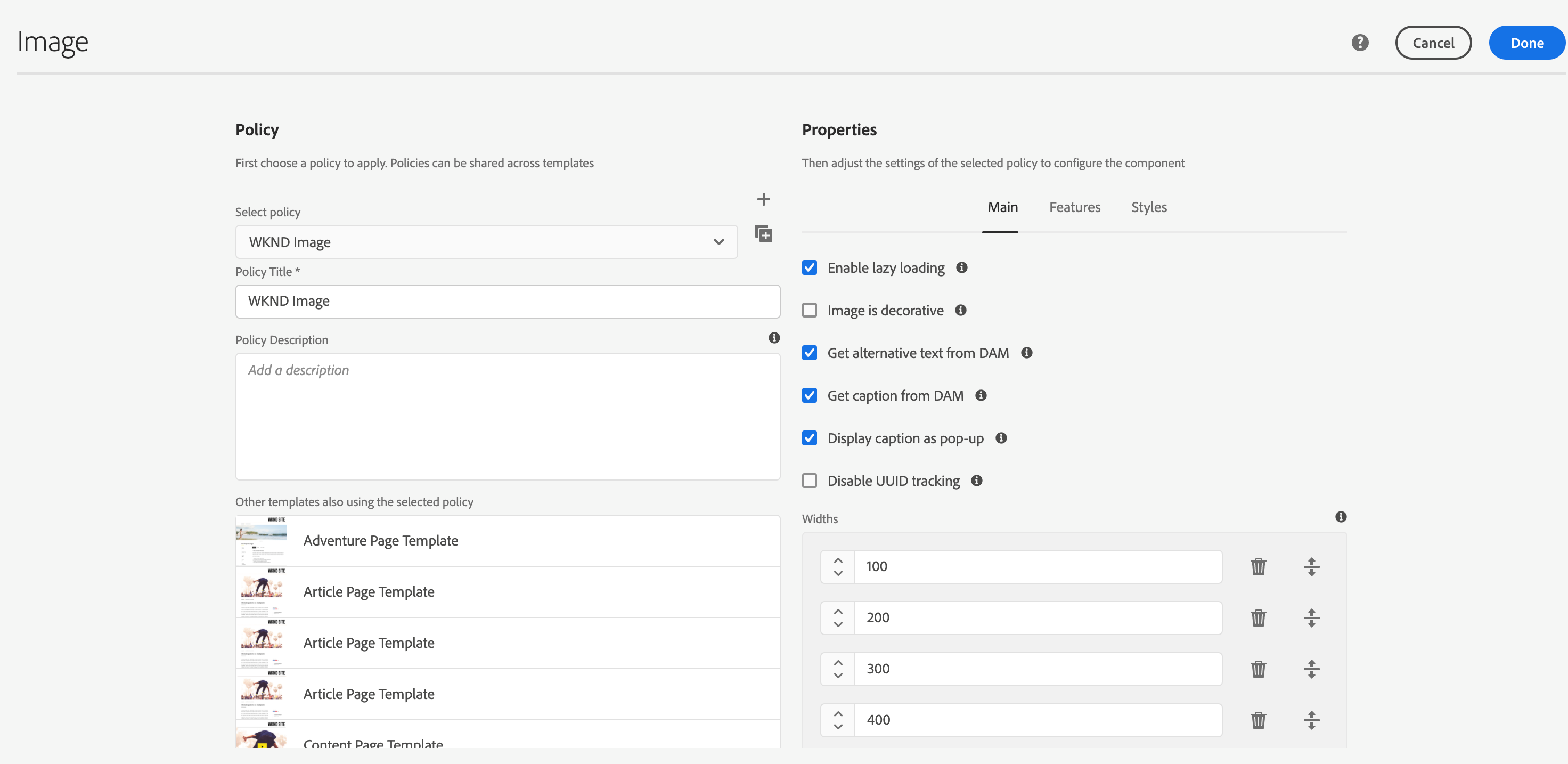 AEM Asset Insights 拡張機能の概要 | Adobe Experience Platform