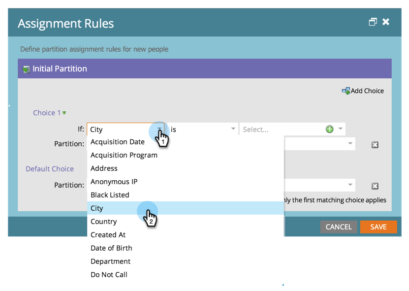 lead assignment rules marketo