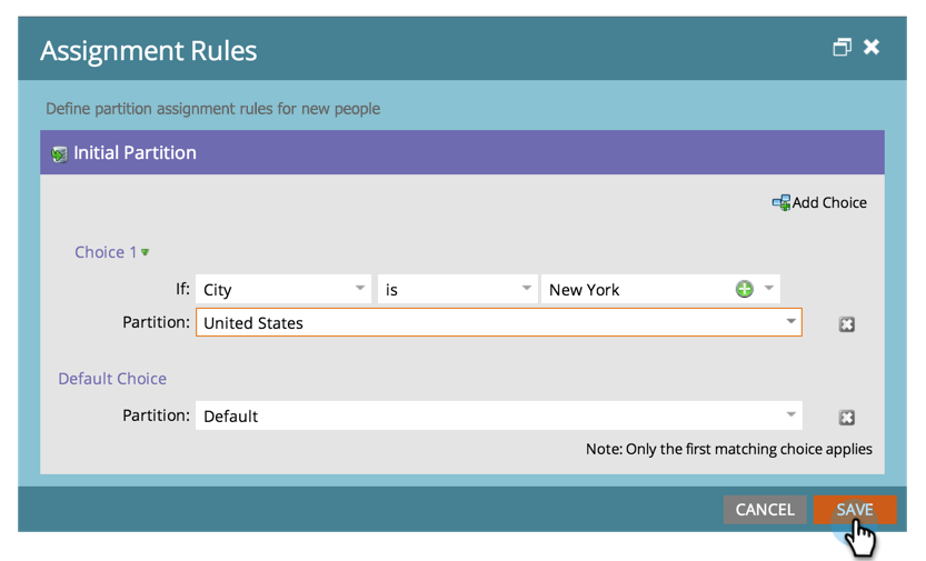 lead assignment rules marketo