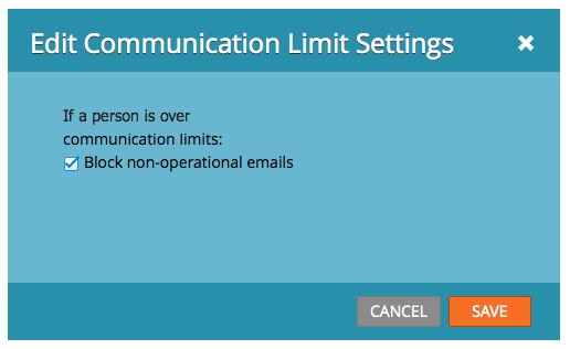 メールプログラムの通信制限を有効化 無効化する Adobe Marketo