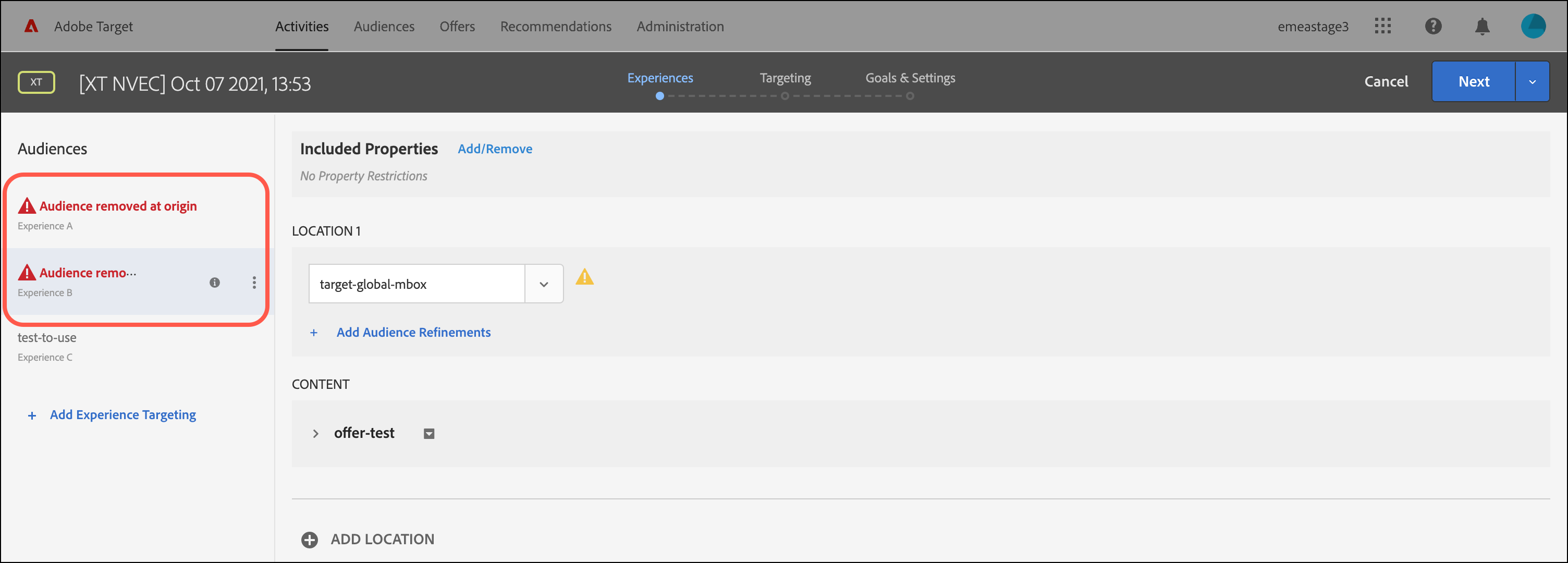 以前のリリースにはどのような機能が含まれていますか。 Adobe Target