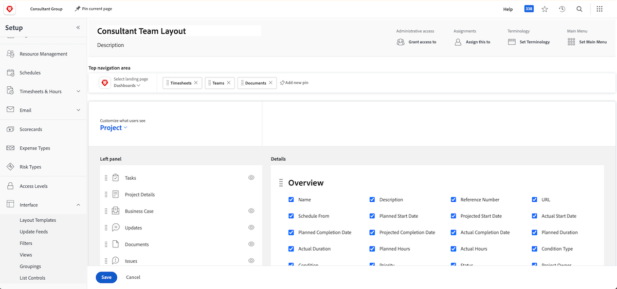 What are Layout Templates? Adobe Workfront