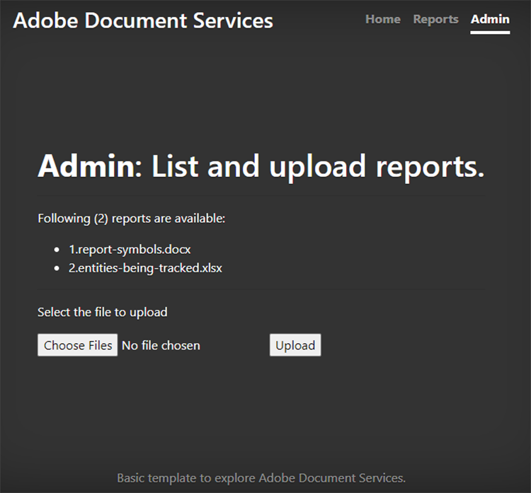 Screenshot of Admin capability