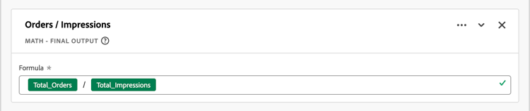 Best practices - Orders per impression