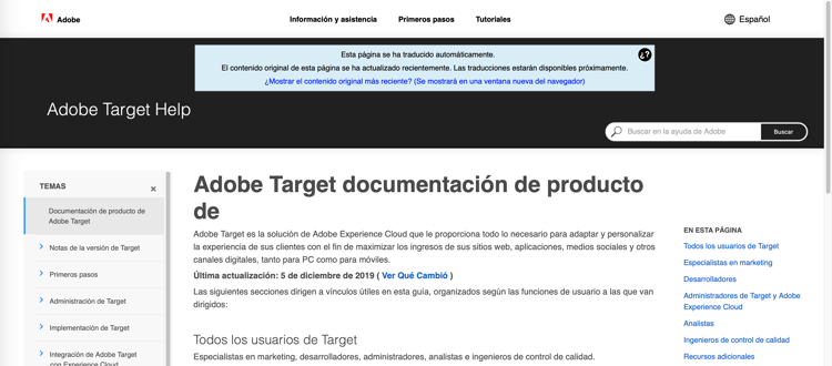 spanish page