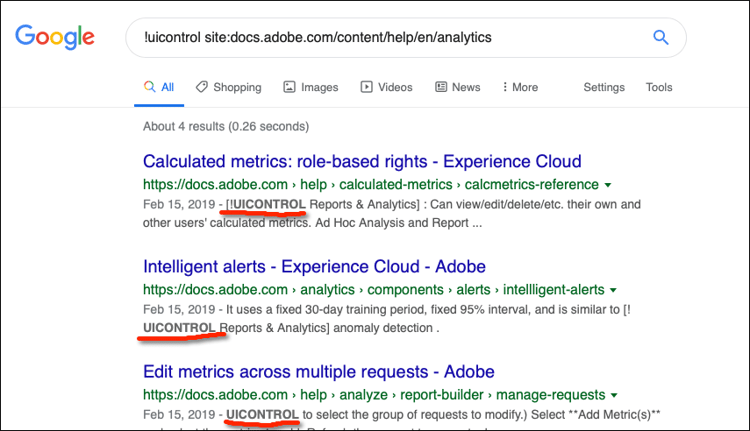 google search