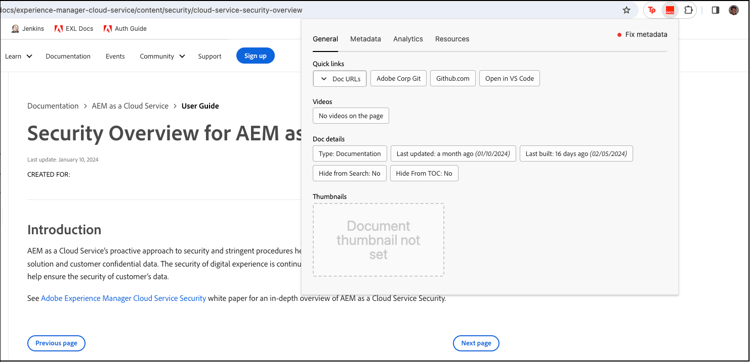 chrome extension