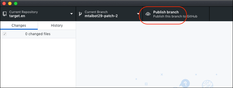publish branch image
