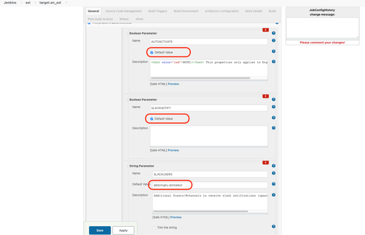 configure
