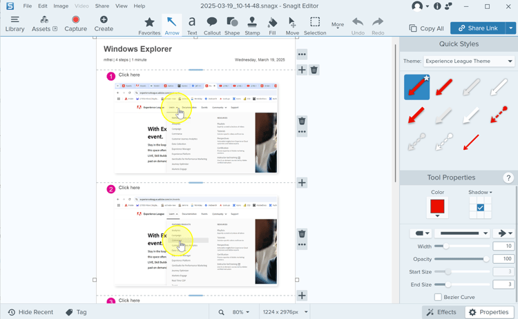 Snagit Editor
