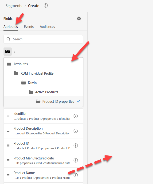 Drag Product Name onto the canvas