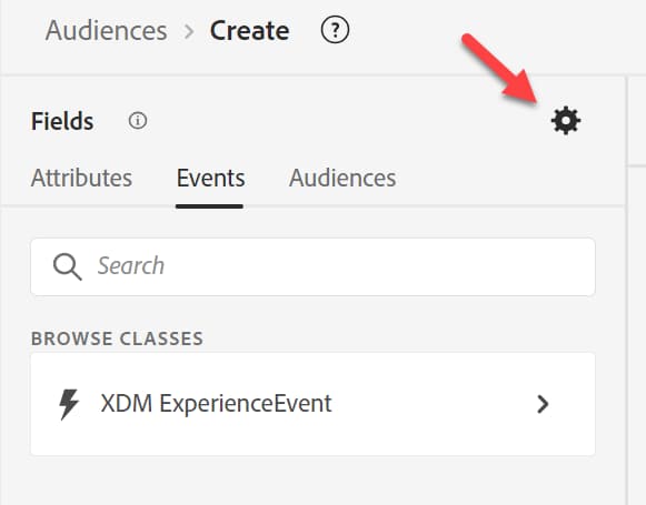 Turn on Show Full Schema in the attributes panel