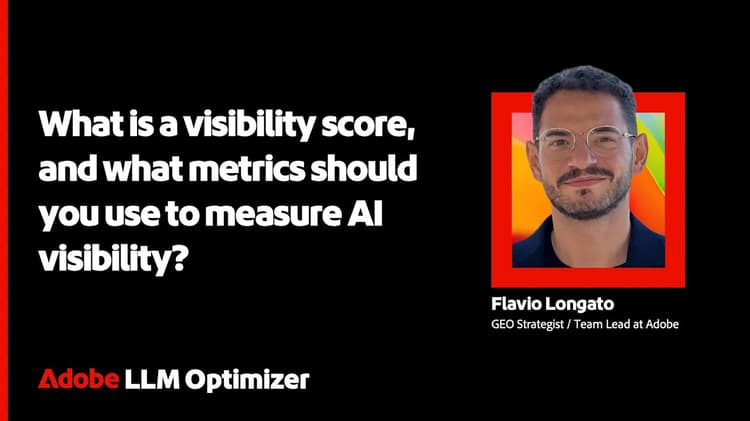 Visibility Score and Metrics for AI Visibility