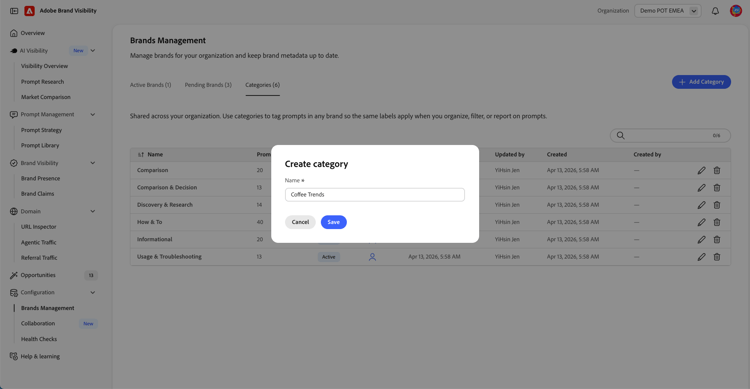 Best practices for LLM optimization using Adobe Brand Visibility