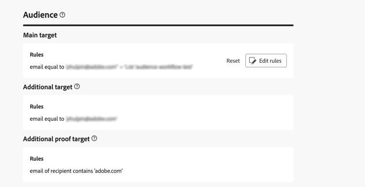 Warning message about additional target configuration