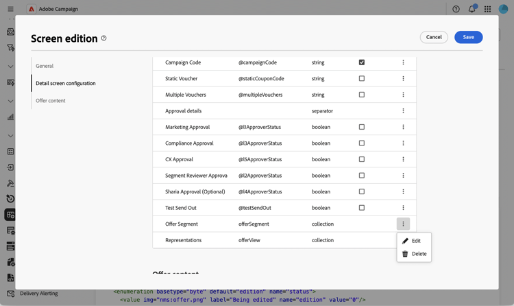 Screenshot showing the edit button.