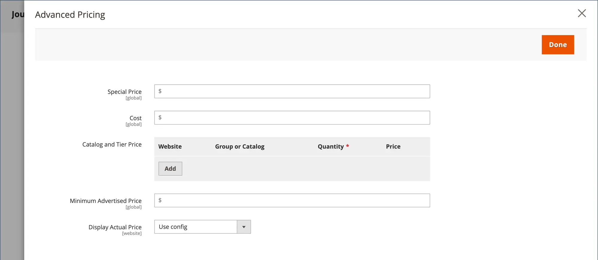 Advanced Pricing for B2B stores with shared catalogs