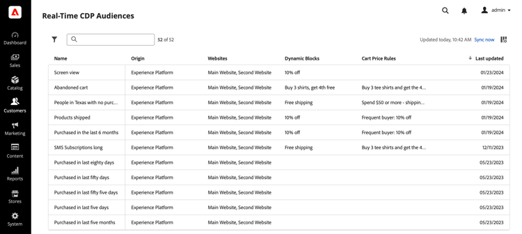 Audience Activation | Adobe Commerce