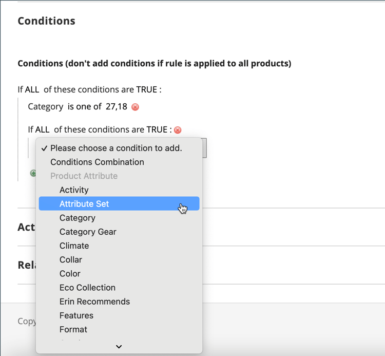 Create a catalog price rule Adobe Commerce