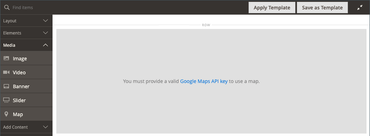 Google Maps placeholder