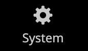 System menu