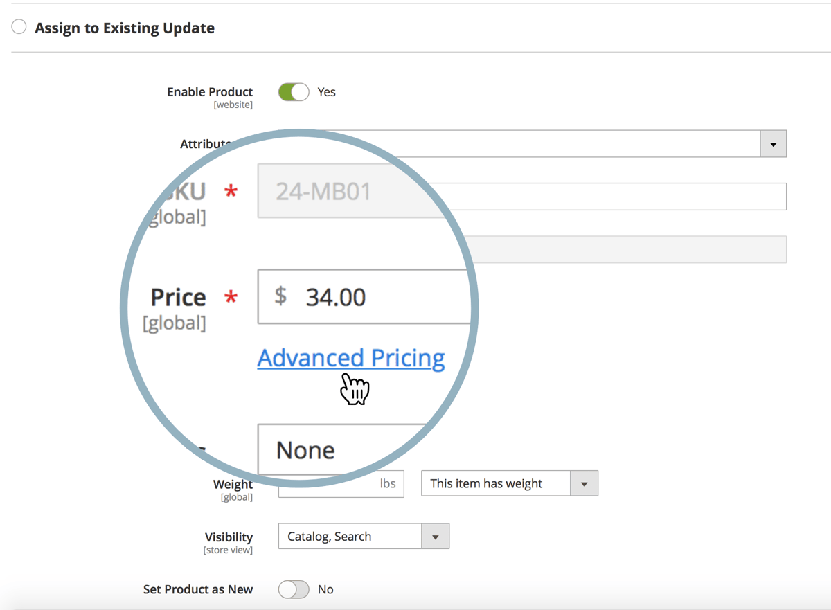 Can I schedule Content Staging updates for prices in a shared catalog