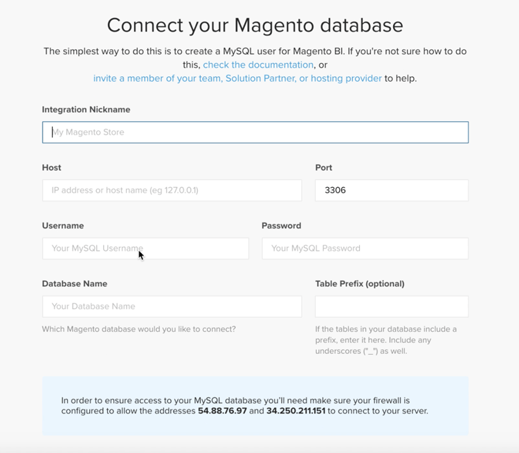 Connect your Adobe Commerce Database