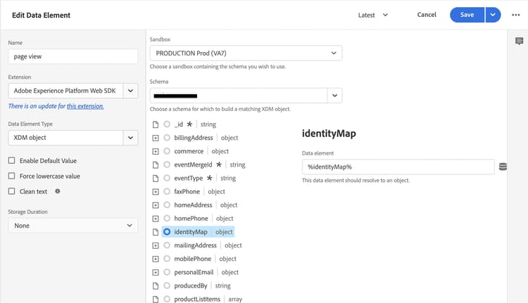 Set identityMap as ECID