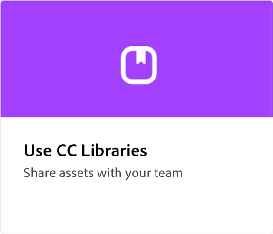 Use CC Libraries