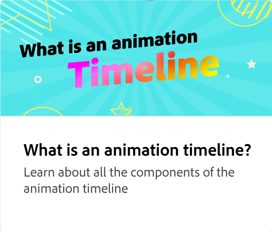 What is the animation timeline?