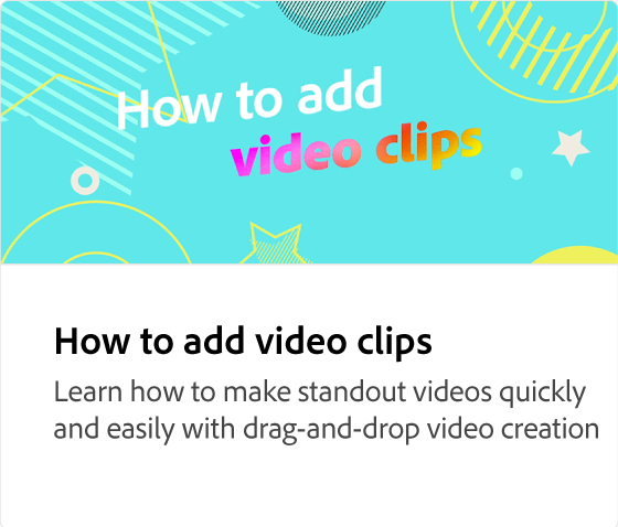 How to add video clips