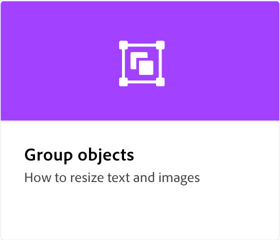 Group objects